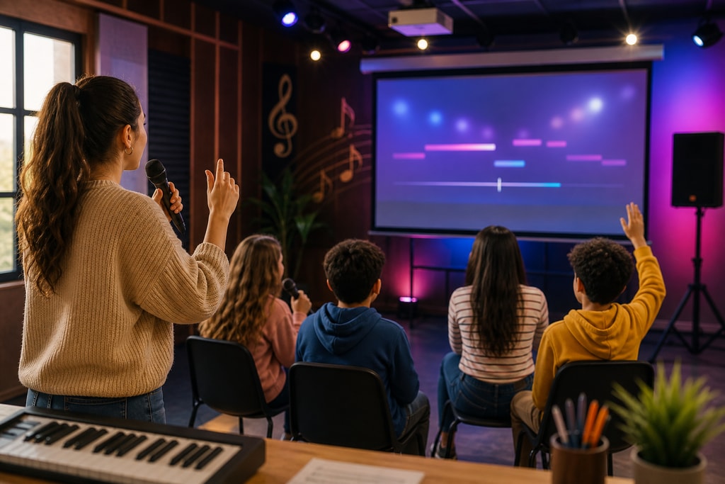 Explore how music educators can enhance engagement and skill development by integrating karaoke into their teaching strategies.