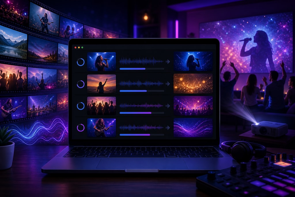 Delve into the intricacies of batch production with KaraMagic Pro for more efficient and consistent karaoke video creation.