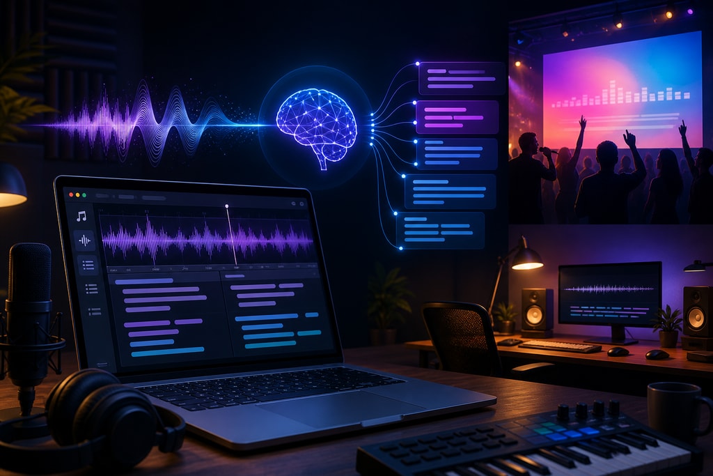 Unlock the potential of AI tools like KaraMagic to automate and enhance lyric transcription with unrivaled efficiency and precision.