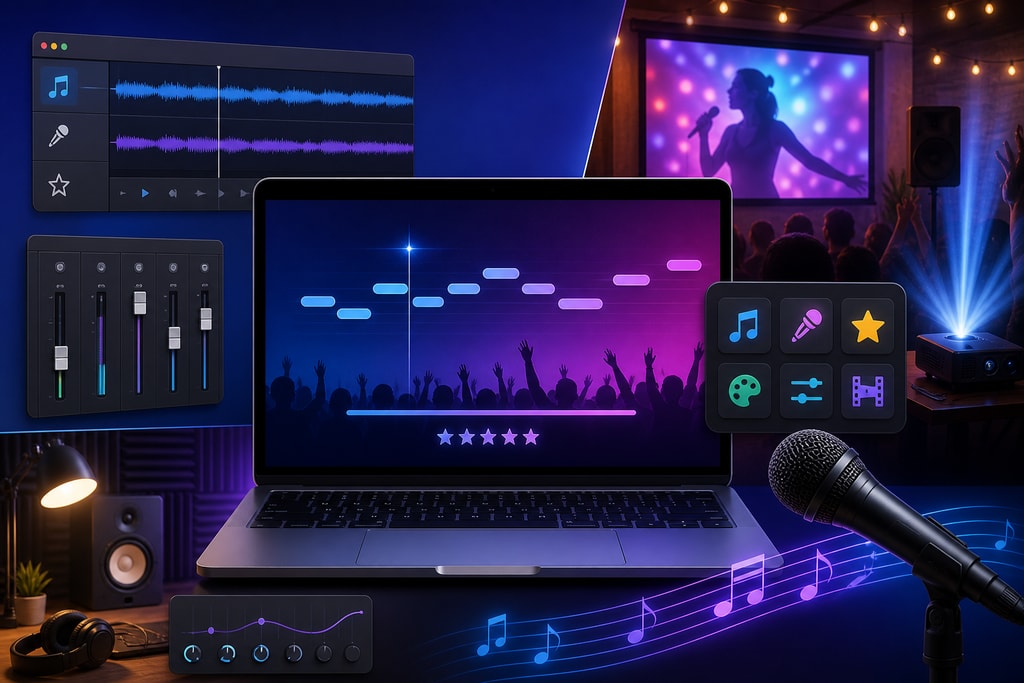 Explore the must-have features in karaoke software for Mac users to enhance your singing sessions with superior audio-visual quality and ease of use.