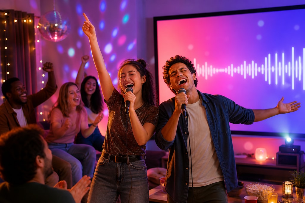 Explore comprehensive setups for memorable karaoke parties with KaraMagic. Learn about equipment, ambiance, playlists, and pro-tips for a night filled with musical joy.